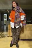 Scamp Leopard Demi Bloom Pant Camel -